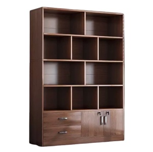 <strong>Cheap</strong> Bookcases <strong>Wooden</strong> Bookshelf for Home and Office Organizer File Storage Rack Home <strong>Shelving</strong> - Product Image 1