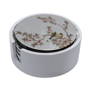 Meilleures ventes Ensemble de 6 Coaster Laque Design de luxe Maison et cuisine Vente en gros du Vietnam - Product Image 3
