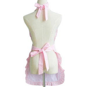 Fantasia bella cotone rosa ragazze grembiuli per le donne con tasca - Product Image 6