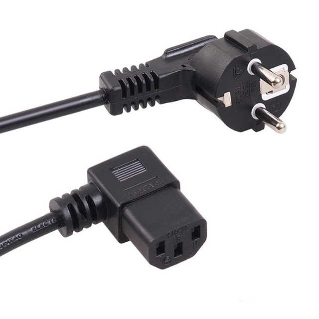2 Pin Prong EU Cable Power Supply Cord Console Cord C7 Cable Figure 8 Power Cable for Power Supply XBOX PS4 Laptop