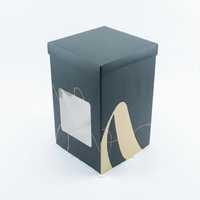 Boîte à gâteau en carton blanc de qualité supérieure de 12 pouces (35*35*37 cm) - Vente directe d'usine en stock