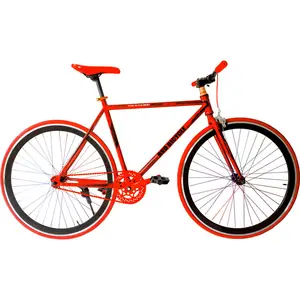 批发中国单速转换固定齿轮自行车自行车/26 “OEM 提供 700C Fixie 自行车/白色固定齿轮自行车