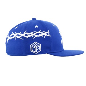 NOANOA Custom Skull <span class=keywords><strong>Cap</strong></span> <span class=keywords><strong>59</strong></span> y <span class=keywords><strong>FIFTY</strong></span> Gorra ajustada con nuevo estilo Thorn Gothic 3D Logo Gorra para deportes al aire libre - Product Image 3