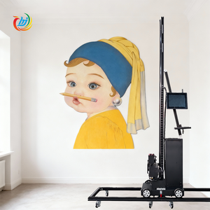 Imprimante murale d'imprimante UV 3D 5D verticale à encre UV <span class=keywords><strong>sur</strong></span> machine d'impression murale en béton/<span class=keywords><strong>verre</strong></span>/céramique - Product Image 1