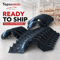 Topzonauto Garde-boue en plastique de haute qualité pour Toyota Camry 2015 Avant OE 53876-06090 53875-06090