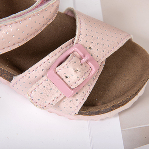 Sandali in sughero per bambini estivi nuovi arrivi sandali da ragazza alla moda <span class=keywords><strong>scarpe</strong></span> da spiaggia - Product Image 4