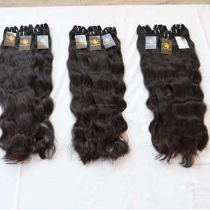 Bodywave – mèches de cheveux vierges bruts, vente en gros, tissage de cheveux alignés à cuticules, non traités, bouclés, Temple indien, fournisseurs de cheveux - Product Image 1
