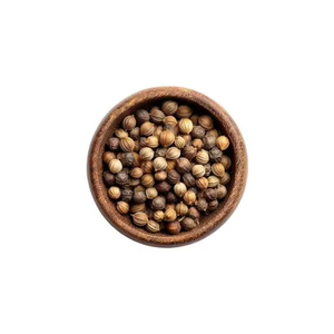 Graines de coriandre indienne naturelle entières, épurées à la machine, qualité export, pour la fabrication alimentaire, approvisionnement en vrac et international - Product Image 1