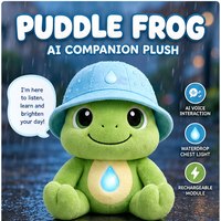 Jouets en peluche IA en gros - Compagnon d'accompagnement émotionnel avec mode perroquet répétitif