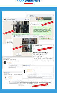 יצרן סין מעיל אבקת מתכת חד צדדית כבד חובה מדפים גונדולה מדפים גונדולה שחור - Product Image 5