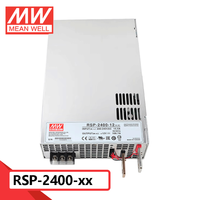 Alimentation à découpage Mean Well série RSP-2400 2400W à haute efficacité, type fermé, sortie simple 12V/24V/48V avec PFC