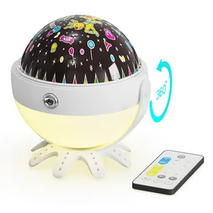 Lampe de nuit 3D populaire pour chambre d'enfant, cadeau d'anniversaire RVB, sirène, dinosaure, projecteur, lumières LED