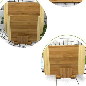 Kitchen Cutting Board <b>Set</b> Solid Wood Bamboo Rectangle Anti Bacterial Anti Mold Durable For Home Use - Product Image 3