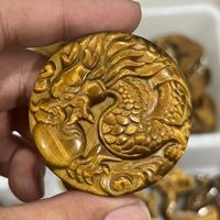 Artisanat en gros cristal naturel trucs haute qualité oeil de tigre sculpture pour cadeau