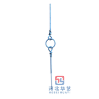 Luxuriöse Dekorative Metall-Baluster für Treppengeländer / Treppengeländer-Elemente / Metall-Spiralbaluster