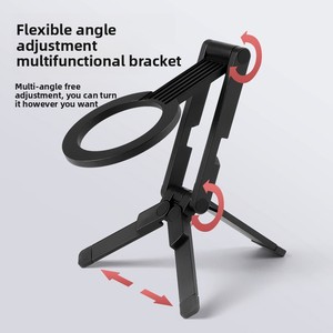 Trípode Magnético para Teléfono Móvil, Altura Ajustable, para Fotografía de Mano y de Escritorio, Éxito de Ventas Transfronterizo - Product Image 3