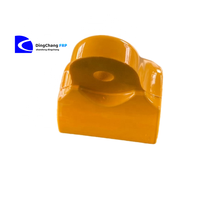 Connecteur de tube rond FRP moulé en plastique renforcé de fibre de verre Raccord coudé réglable