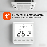 Thermostat intelligent Wifi Tuya pour la maison, chauffage et refroidissement par le sol, régulateur de température ambiante, économie d'énergie, thermostat mural
