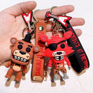 5 Styles Porte-clés PVC Five Nights at Freddy's : <span class=keywords><strong>Fazbear</strong></span>, Bonnie, Chica, Foxy, Golden Freddy, Bay - Product Image 4
