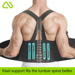 Correcteur de posture personnalisé avec logo, harnais de travail, soutien dorsal, ceinture de soutien lombaire, protection professionnelle, 100% polyester pour - Product Image 2