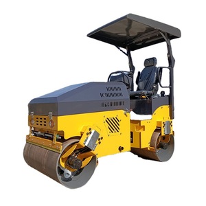 Rodillo Vibratorio de Doble Tambor Hidráulico para la Compactación de Asfalto y Suelo - Product Image 3