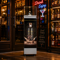 Écran d'affichage LED colonne couleur pleine pour exposition, panneau mural vidéo LED P1.538, écran cube LED intérieur