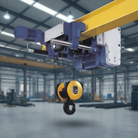 Nouvelle grue électrique à câble métallique de style européen de la marque ACME avec une capacité de 10 tonnes et télécommande
