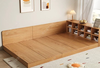 Lit tatami, panneau écologique en bois massif, cadre de lit, résistant à l'humidité