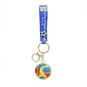 Llavero de Plástico Ele-Gate con Diseño de Balón de Fútbol, Recuerdo de Fútbol - Product Image 6
