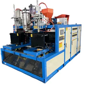 Máquinas de moldeo por soplado de extrusión de tubo de paletas de hielo rotatorio de Plástico LDPE de alta calidad