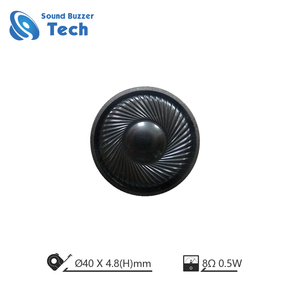 OEM Service <strong>Mini</strong> Speaker <strong>Supplier</strong> 8ohm 0.5w Horn Mylar Cone Thin Loudspeaker 40mm - Product Image 5