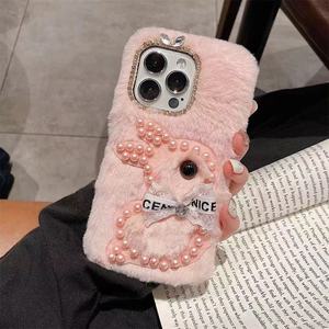 2022 nueva moda de lujo conejo <span class=keywords><strong>Applin</strong></span> felpa diseñador para iPhone cubierta móvil para iPhone 14 Pro 14 Plus 14 Pro Max 13 Pro Max - Product Image 6
