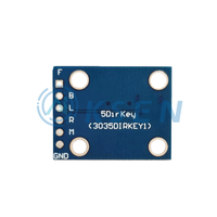 Módulo de Botón de Navegación de Cinco Vías AI-KSEN, Joystick 5D, Microcontrolador, Teclado Independiente para Computadora