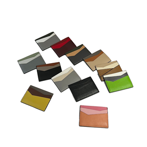 WRIZA Genuine Leather Compact 3 Inch <b>Card</b> <b>Holder</b> Sleek Minimalist Wallet Durable 30MM Thick <b>Slim</b> Design for Men and Women - Product Image 1