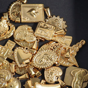 จี้เครื่องรางทางศาสนาและสัญลักษณ์สำหรับการทำเครื่องประดับ | สแตนเลสชุบทอง18K PVD กันน้ำแพ้ง่ายและทนทาน - Product Image 4