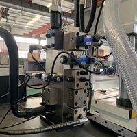 Presse à cosses de câble hydraulique automatique servo de 315 tonnes, contrôlée par PLC, pour le formage de connecteurs en alliage d'aluminium