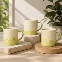 Pot de rangement en céramique avec couvercle, pot à beurre 11,5 cm, design sculptural, jaune crème, récipient de cuisine, compatible micro-ondes et lave-vaisselle