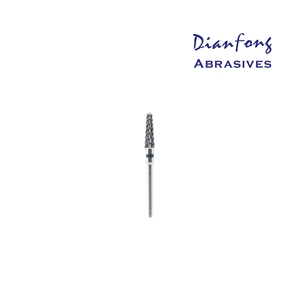 Fresa dental de carburo de tungsteno para laboratorio, de borde recto y corte cruzado, negra SC XC, súper gruesa - Product Image 1