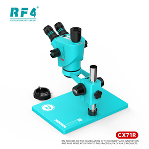 Rf4 cx71r đôi-cánh tay liên tục Zoom trinocular kính hiển vi cho điện thoại <span class=keywords><strong>BGA</strong></span> công cụ sửa chữa công nghiệp điện tử kính hiển vi - Product Image 5