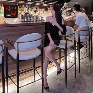 Fashion Cafe Wedding Event Metal Frame Wire Chairs for Counter Bar <strong>Stool</strong> - Product Image 3