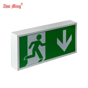 Precio de fábrica, certificado CE, batería recargable, señal de salida de emergencia, luz recargable, señal de salida de emergencia contra incendios - Product Image 3