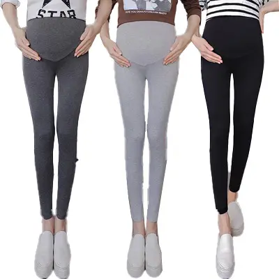 Winter Casual Maternity Legging Elastic Waist Belly Legging Clothes Pregnant Women Autumn Pregnancy Pencil Pants