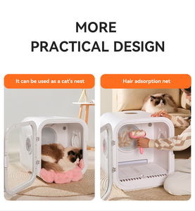 Séchoir à cage carré grand volume d'air 67L pour chiens Secadora De Perros Séchoir à cage commercial silencieux pour chats et chiens - Product Image 4