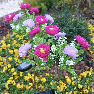 Lámpara Solar LED para Exteriores con Forma de Flor de Nieve, Impermeable IP65, con Control Remoto para Iluminación de Jardín, Camino y Paisaje - Product Image 5