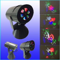 Projecteur LED extérieur étanche 16 modèles RVB rotatif flocon de neige étoile lumière pour la maison jardin fête vacances décor