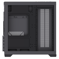 Lovingcool grosir MATX Mid Tower PC Casing Gaming menara komputer dengan kaca Tempered MicroATX Form Factor Casing