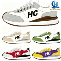 Baskets en PVC de haute qualité, personnalisables avec logo, unisexes, décontractées, en cuir véritable, pour l'hiver et l'automne, idéales pour la marche