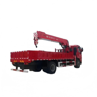 Crane Truk 4x2 8-ton yang Dipasang di Truk Diekspor ke Asia Tenggara, Pengiriman 24 Jam, dengan Kustomisasi Luar Negeri dan Dukungan Purna Jual.
