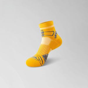 Chaussettes de sport professionnelles pour hommes avec logo personnalisé, semelle respirante et amortissante pour la course à pied, le marathon, le cyclisme, le basketball, l'entraînement et la gym - Product Image 2
