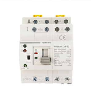 ATS 4P Üç Fazlı PC Otomatik Transfer Şalteri Güneş Enerjisi Sistemi 230V 63A-80A İnvertör Yedeklemesi için - Product Image 3